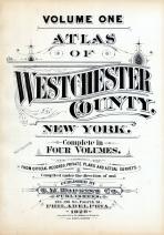 Westchester County 1929 Vol 1 